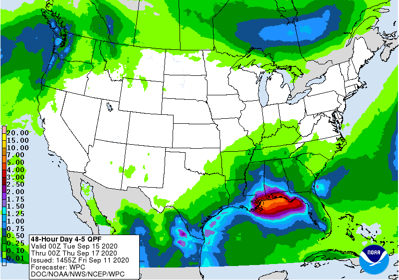 48 Hour Day 4-5 QPF